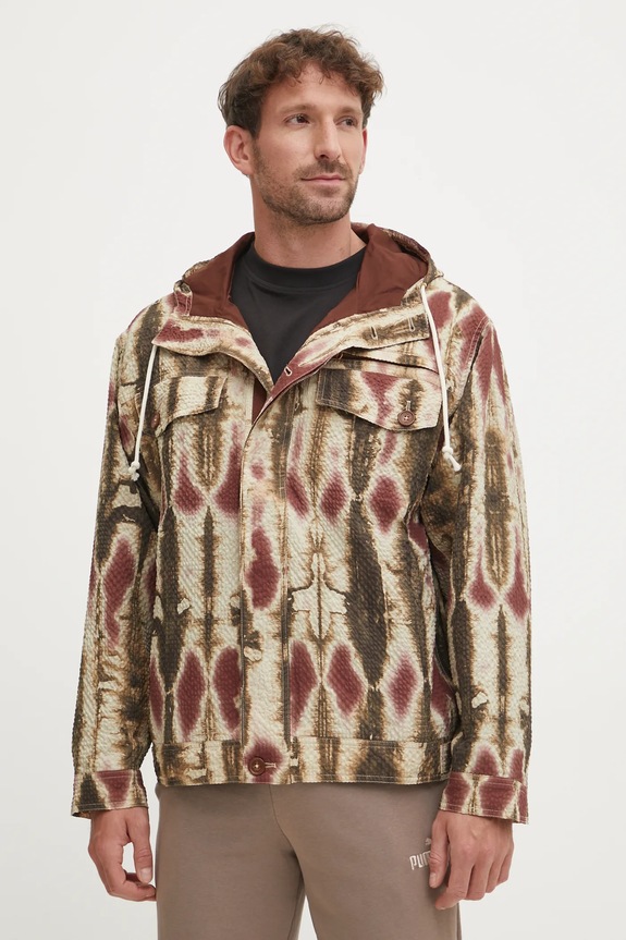 Jakna Puma S kapuco bež 629390