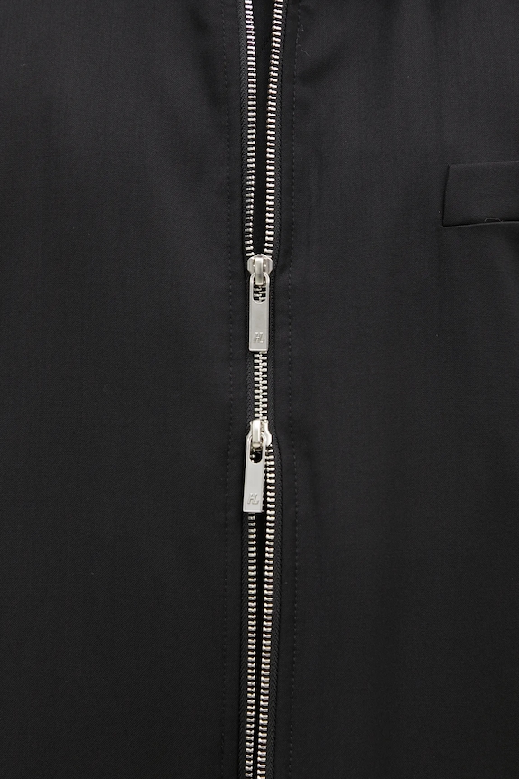 Vlnená bunda Helmut Lang Relaxed Bomber.Suit O09HM102
