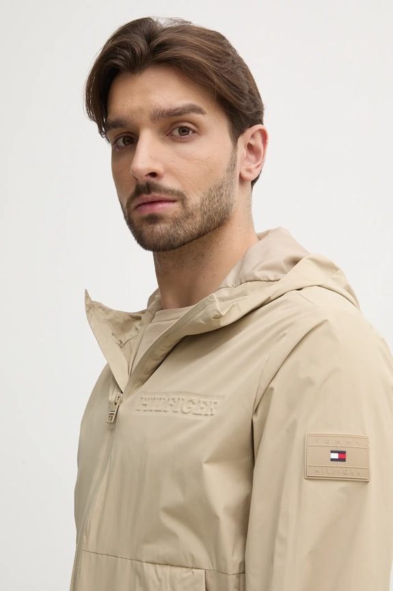 Tommy Hilfiger kurtka beżowy MW0MW38905