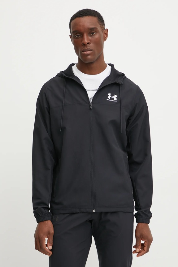 Under Armour Ανδρικό αθλητικό μπουφάν Rival Terry άλλο μαύρο 1390149