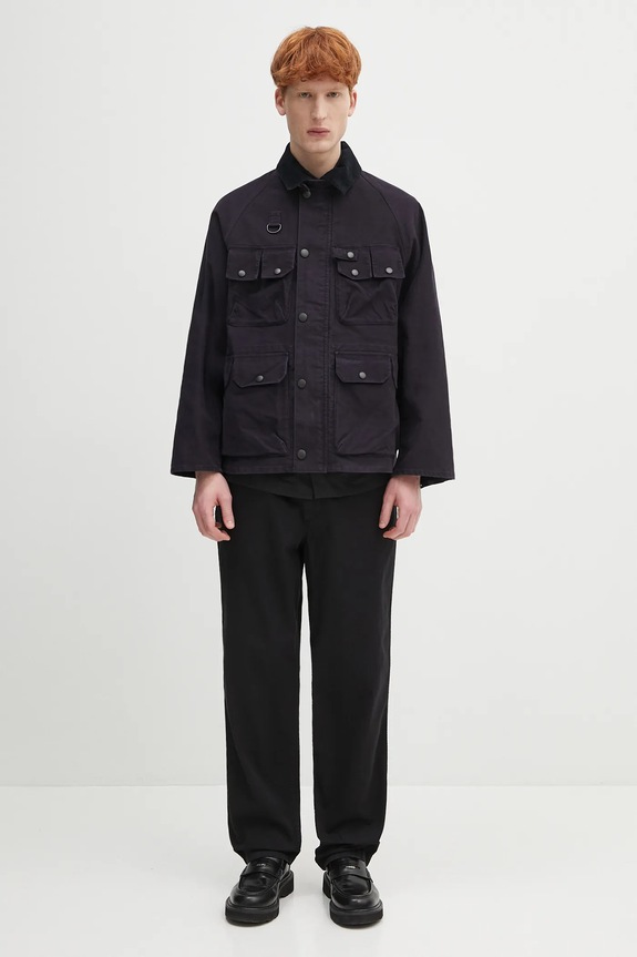 Bavlnená bunda Barbour Barbour Modified Dryfly Casual Jacket MCA1036