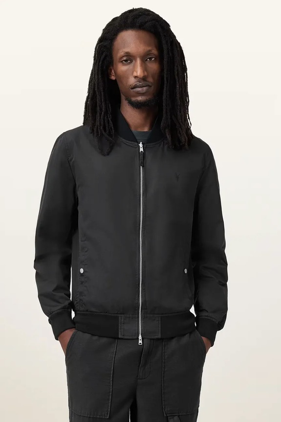 AllSaints bomber Ανδρικό REV μαύρο M085OB