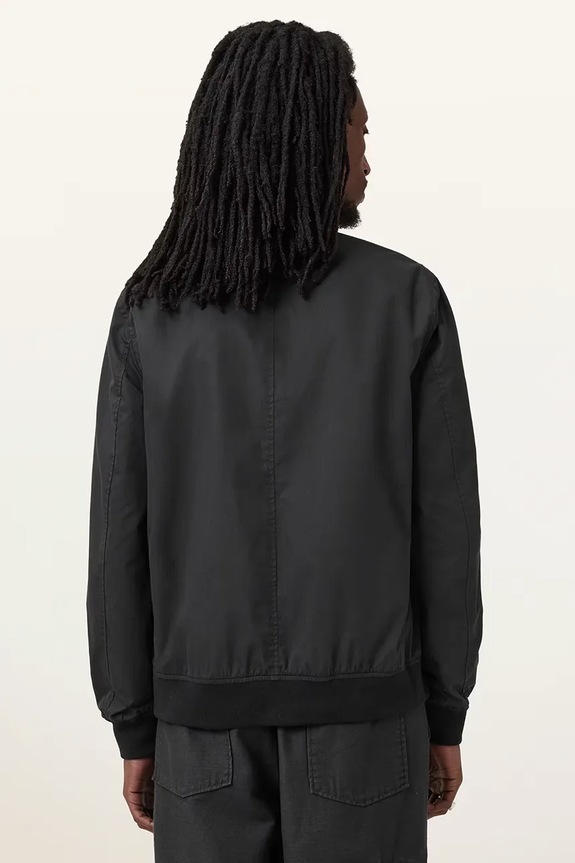 Ρούχα AllSaints bomber Ανδρικό REV M085OB μαύρο