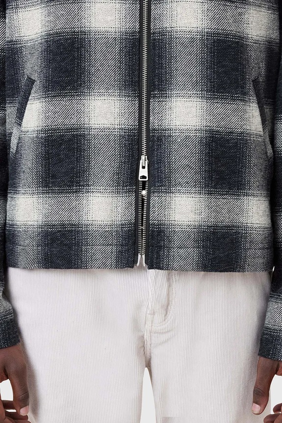 Ρούχα Βαμβακερό μπουφάν AllSaints ELLIS M001OC μαύρο