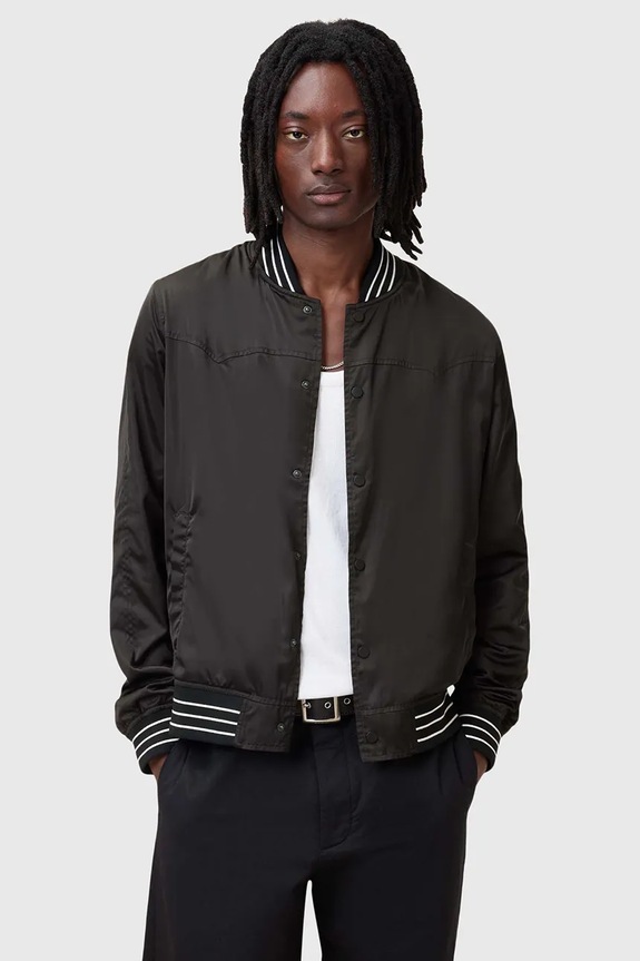 AllSaints giacca bomber reversibile SOUNDVIEW M006OC nero SS25