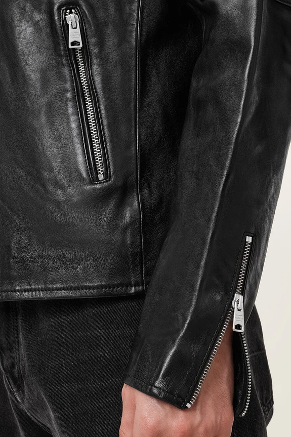 AllSaints kurtka skórzana CORA czarny M064LB
