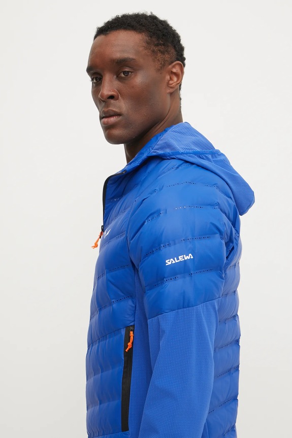Salewa kurtka sportowa puchowa Agner Hybrid niebieski 00.0000028018