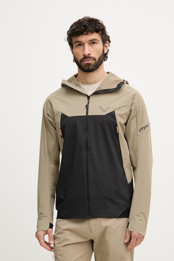 Dynafit geacă softshell pentru bărbați Transalper verde 08.0000071926