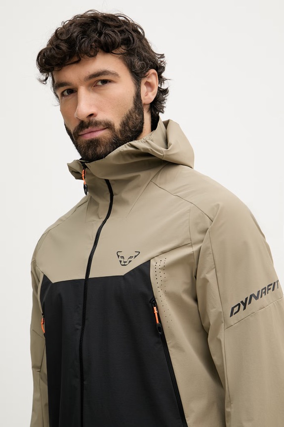 Dynafit geacă softshell pentru bărbați Transalper verde 08.0000071926
