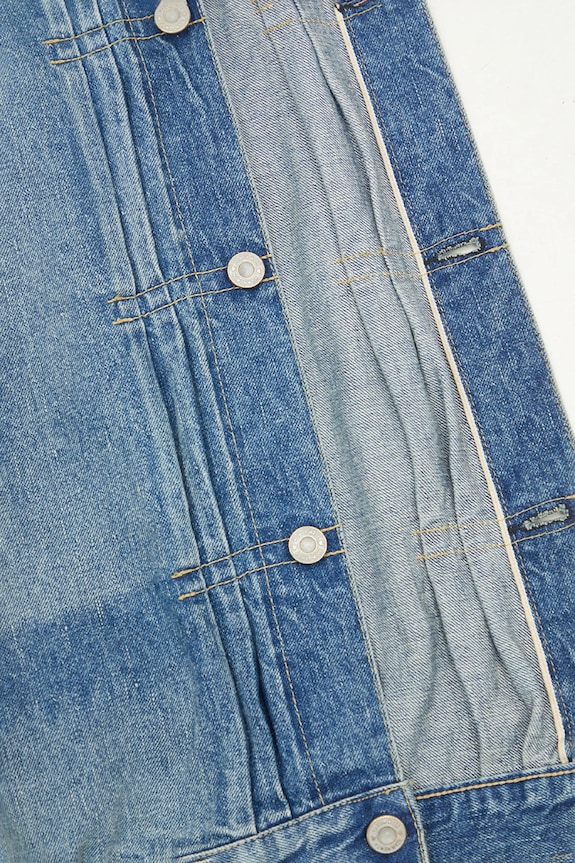 Traper jakna Human Made Denim Work Jacket Future HM29JK003 plava