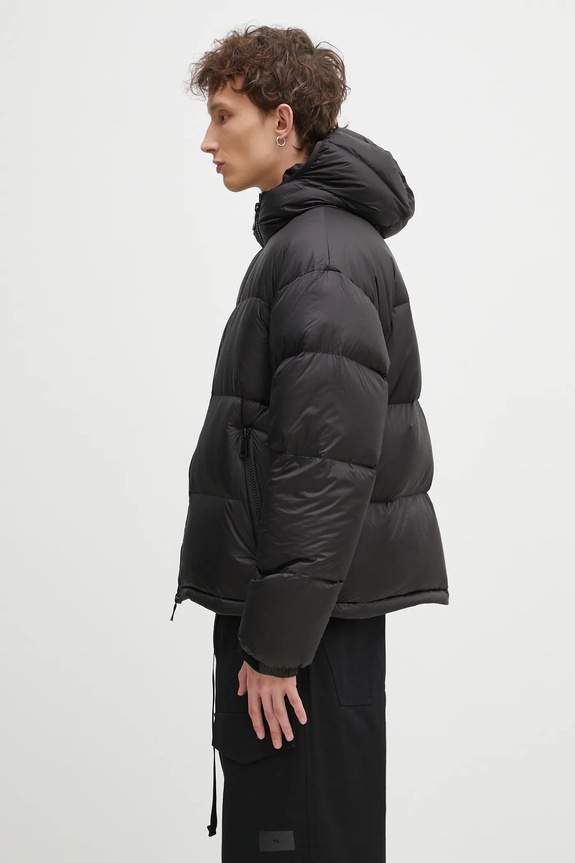 Пуховая куртка MKI MIYUKI ZOKU Translucent Bubble Jacket TRANSLUCENT.BUBBLE.BL чёрный SS25