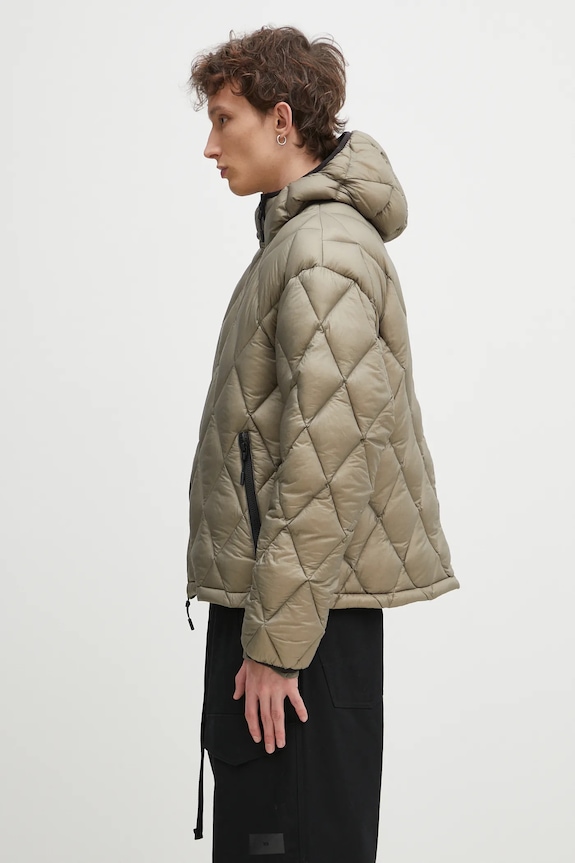 MKI MIYUKI ZOKU down jacket Translucent Diamond Bubble TRANSLUCENT.DIAMOND.GR green SS25