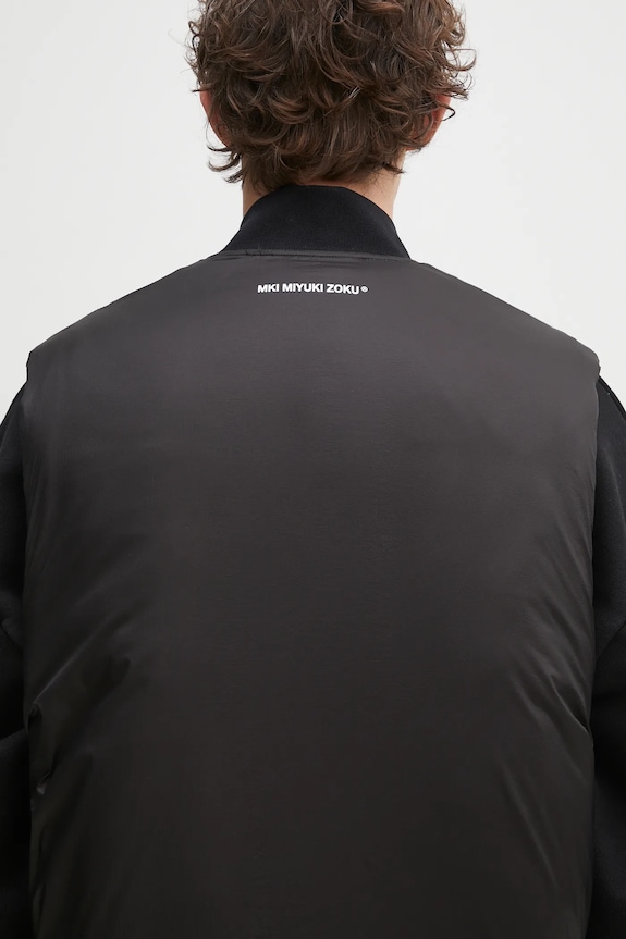 MKI MIYUKI ZOKU vest Insulated Loft Vest black INSULATED.LOFT.VEST.BLA