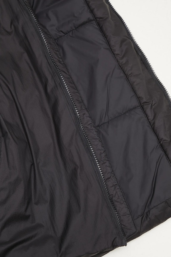 MKI MIYUKI ZOKU smanicato Insulated Loft Vest INSULATED.LOFT.VEST.BLA nero