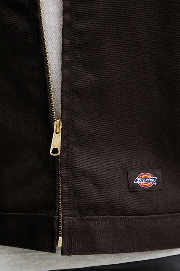 Μπουφάν Dickies M Unlined Eisenhower Jacket Rec Dark Brown DK0A4Y6UDBX1 καφέ