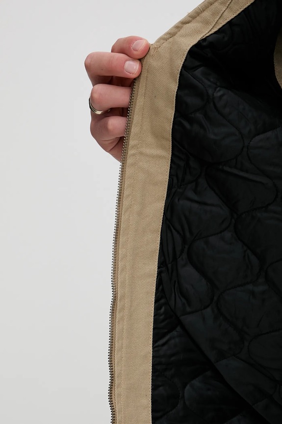 Bavlnená vesta bez rukávov Dickies Duck Canvas Summer Vest Sw Desert Sand DK0A4YQKF021