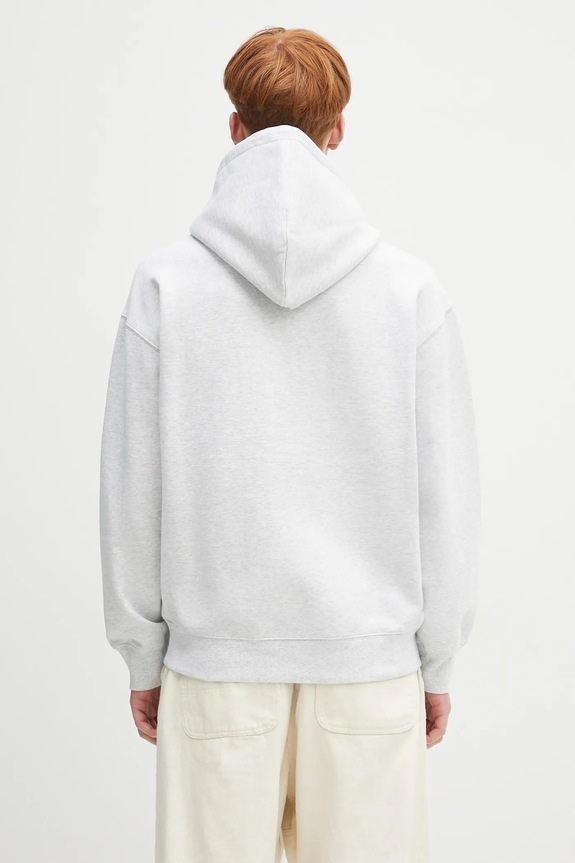 Clothing Carhartt WIP sweatshirt Hooded WIP Sweat Jacket I034691.48206 gray