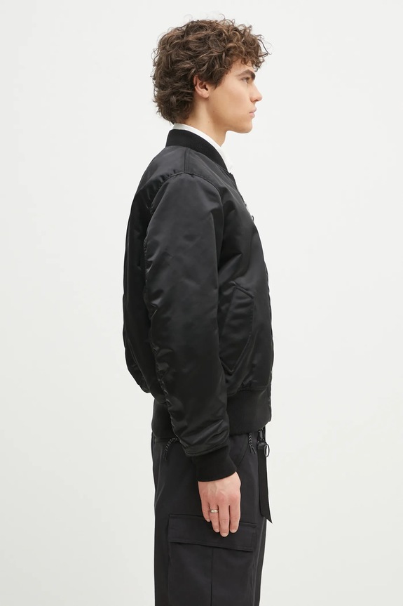 Двусторонняя куртка-бомбер Alpha Industries MA-1 Base Flight Jacket чёрный 756111.03