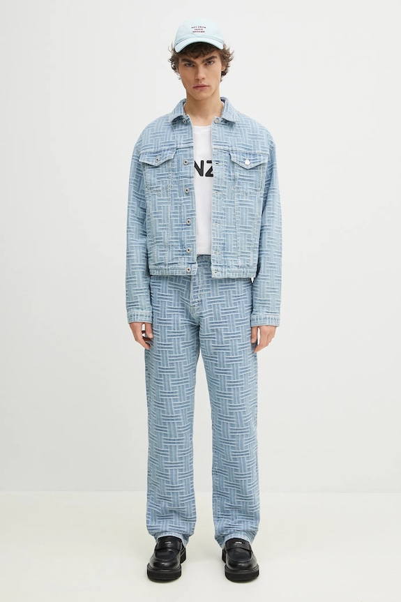 Džínová bunda Kenzo FF55DV3026J4.DB