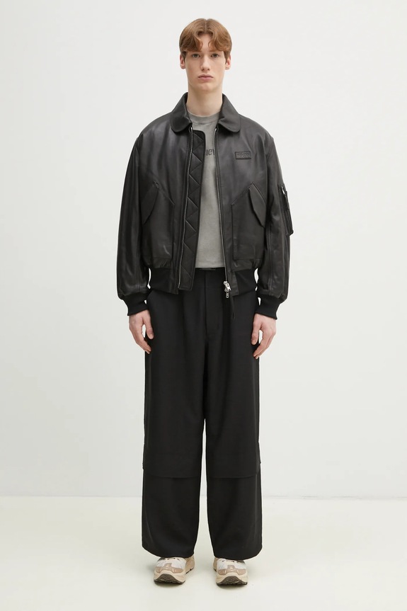 Kenzo kurtka skórzana FF55LB1430AD.99