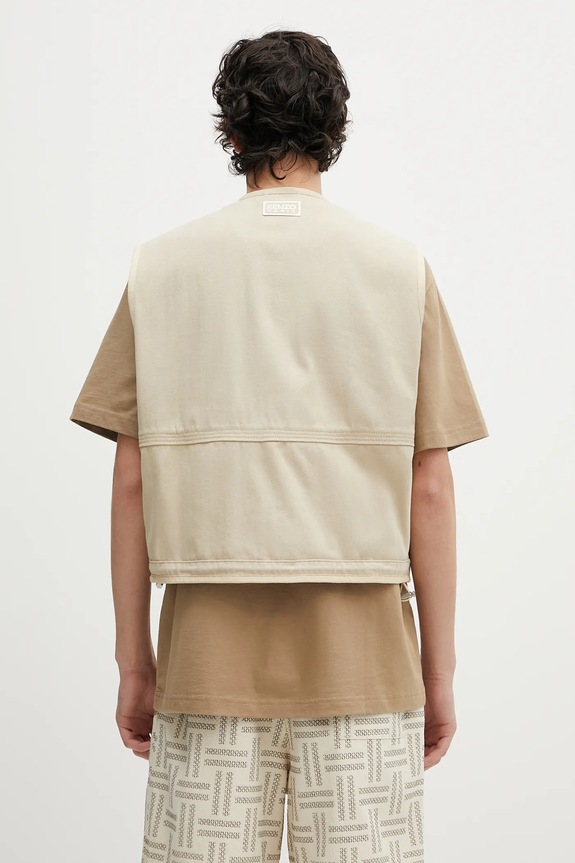 Abbigliamento Kenzo cotone senza maniche FF55OU0099OT.11 beige