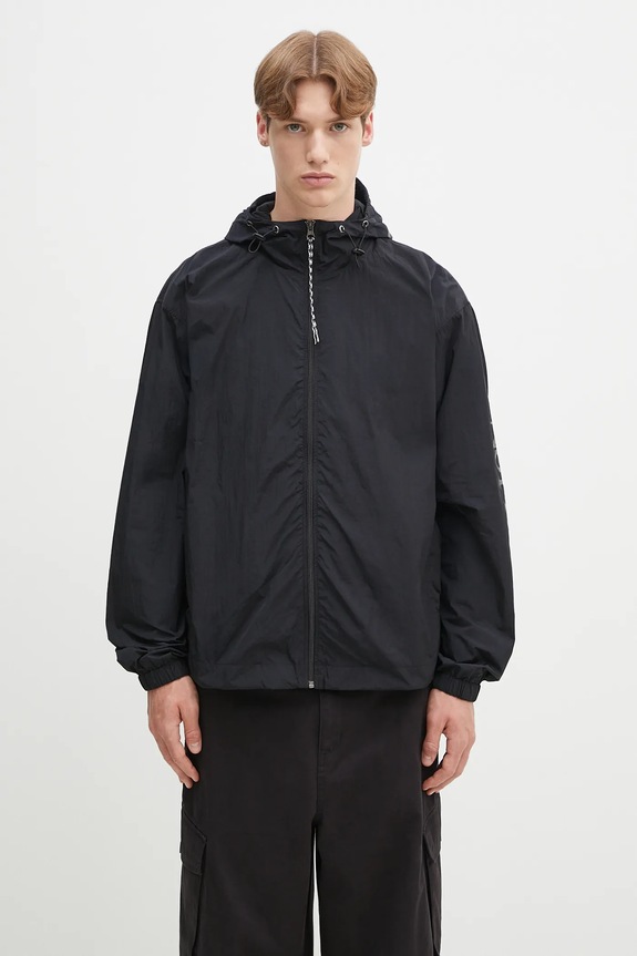 Bunda No Problemo Nylon Windcheater Jacket nezateplené černá NP7070003