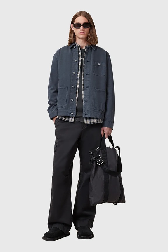AllSaints kurtka bawełniana EAVIS CHORE M015OC