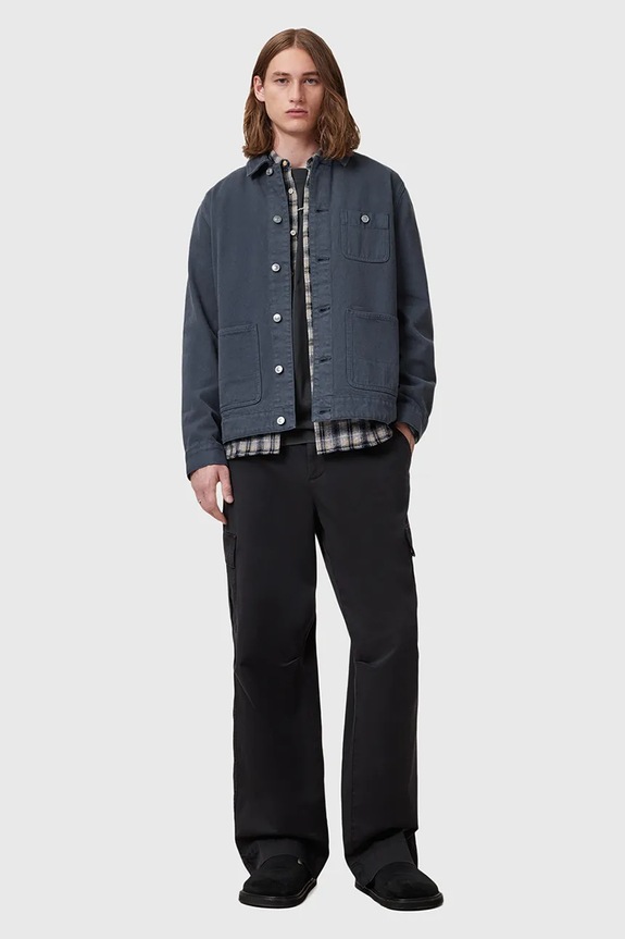 AllSaints kurtka bawełniana EAVIS CHORE M015OC