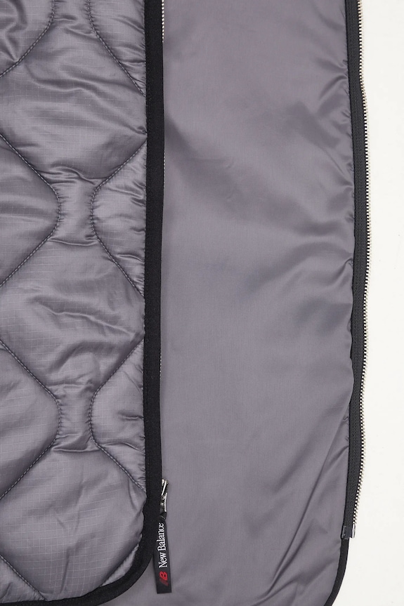 New Balance kurtka Made In Usa Quilted Jacket Mgt MJ43541MGT szary