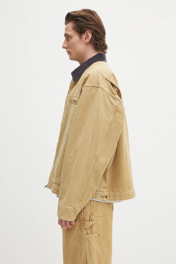 Rifľová bunda AMBUSH Canvas Work Jacket 12115307 béžová SS25