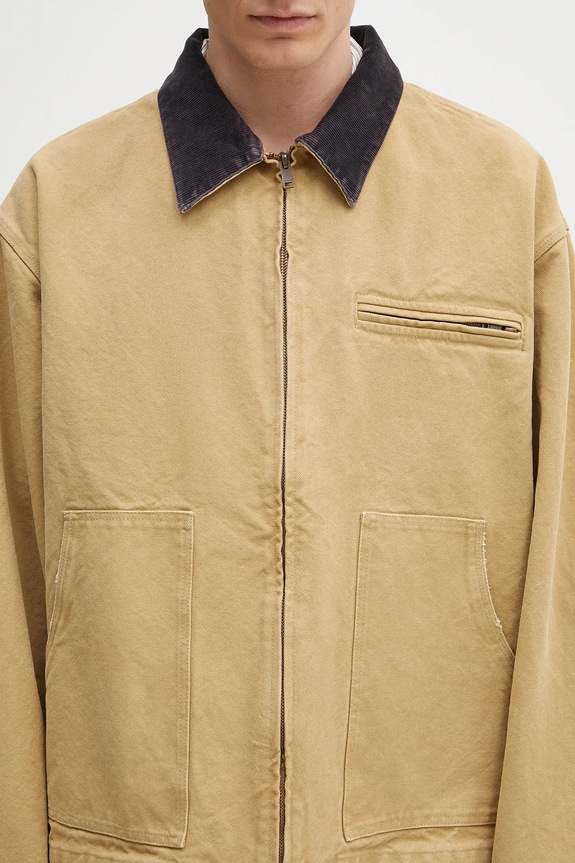 AMBUSH giacca di jeans Canvas Work Jacket beige 12115307
