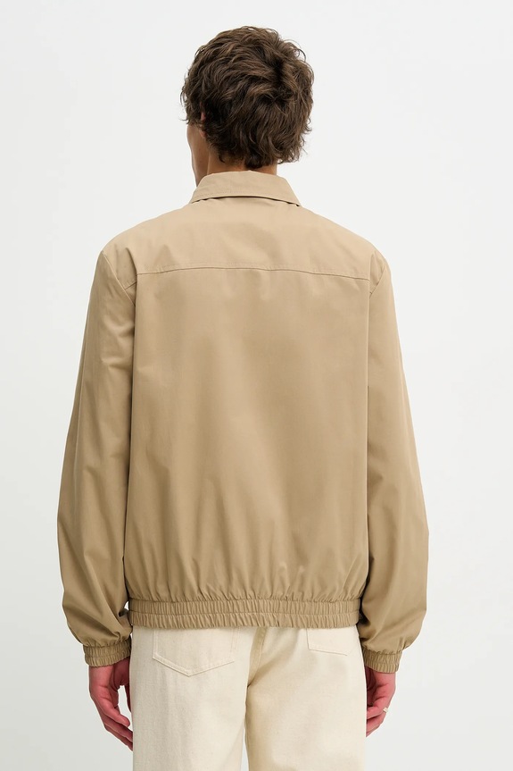 Îmbrăcăminte A.P.C. jachetă de bumbac Blouson Gilbert COGZR.H02922 bej