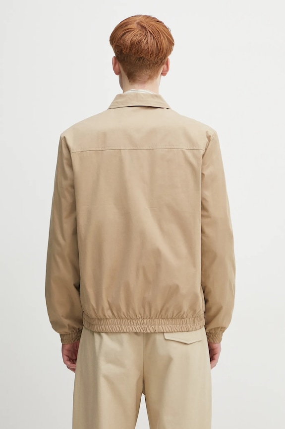 Îmbrăcăminte A.P.C. jachetă de bumbac Blouson Gilbert COGZR.H02922 bej