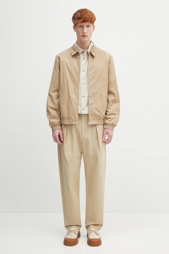 A.P.C. jachetă de bumbac Blouson Gilbert COGZR.H02922