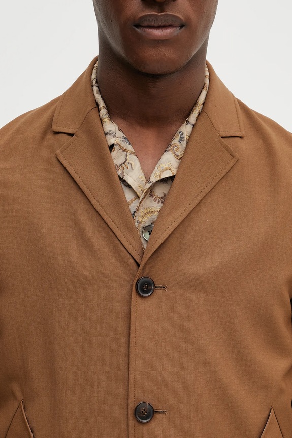 Paul Smith giacca in lana marrone M1R.440Z.P00108