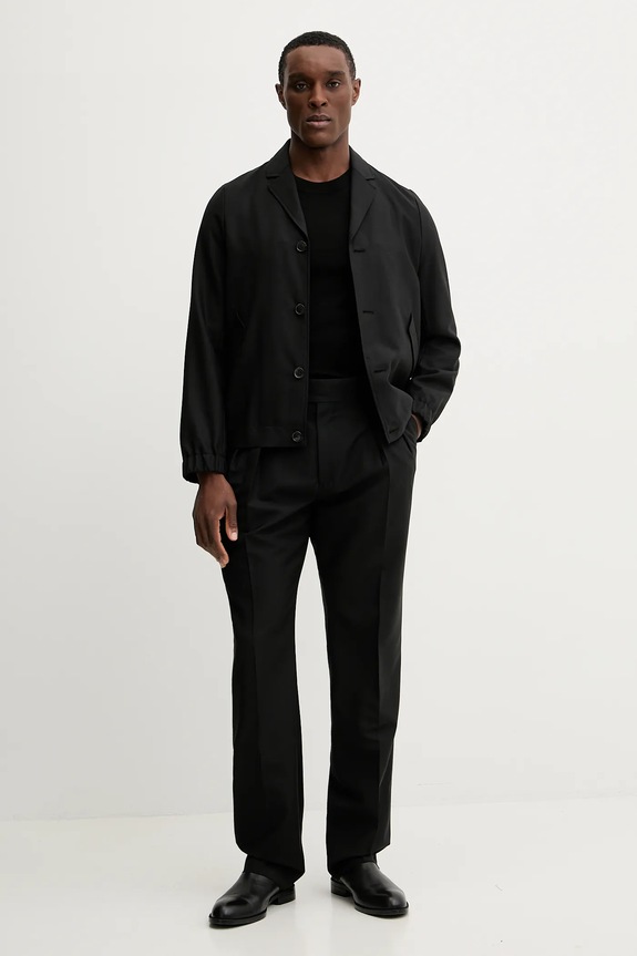 Paul Smith giacca in lana M1R.440Z.P00108 nero SS25