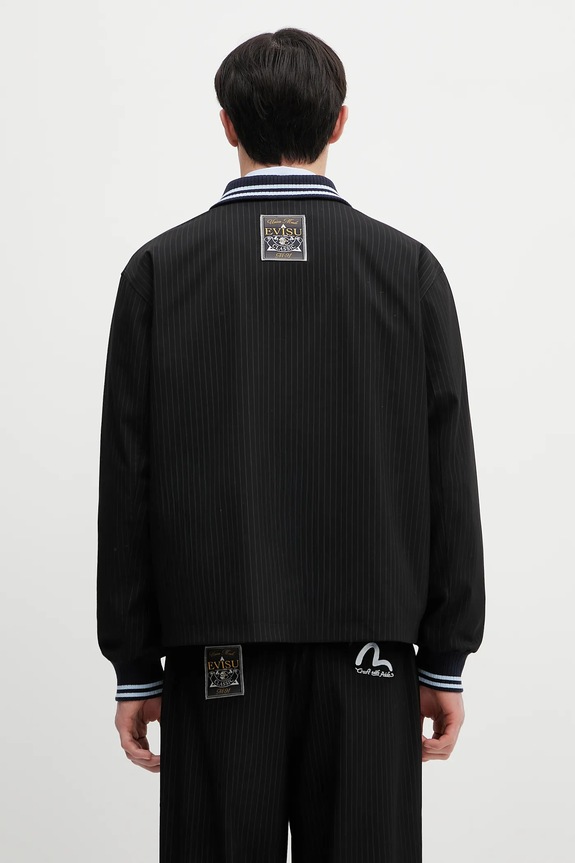 Oblečenie Bunda Evisu Flat Knit Collar Coach 2ESHTM5JK1053 čierna