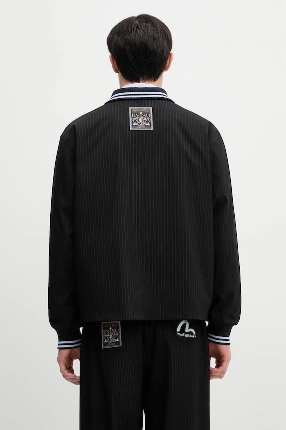 Oblečenie Bunda Evisu Flat Knit Collar Coach 2ESHTM5JK1053 čierna