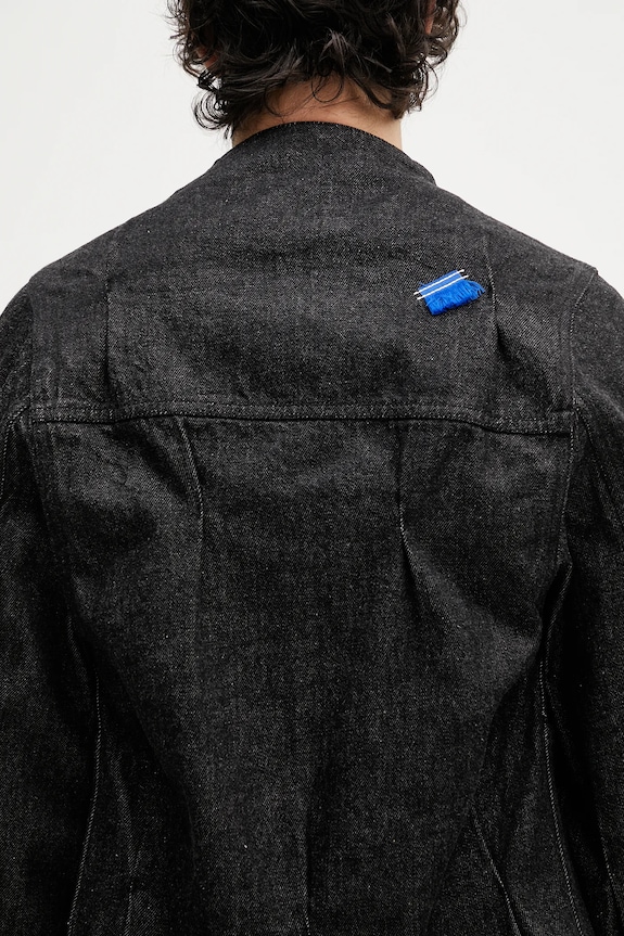 Ader Error denim jacket Apparel-Top black BO01SSJK0108BK