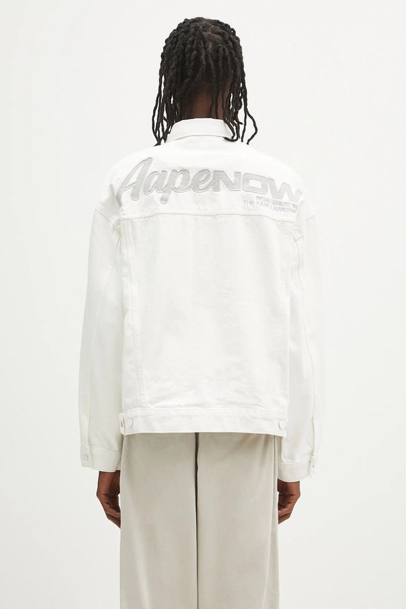 AAPE jacket Now Light Weight AAPLJM7700XAN white