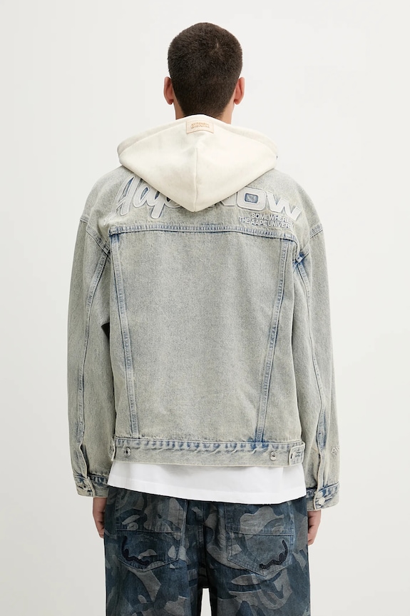 Одежда Куртка AAPE Now Light Weight AAPLJM7700XBN голубой
