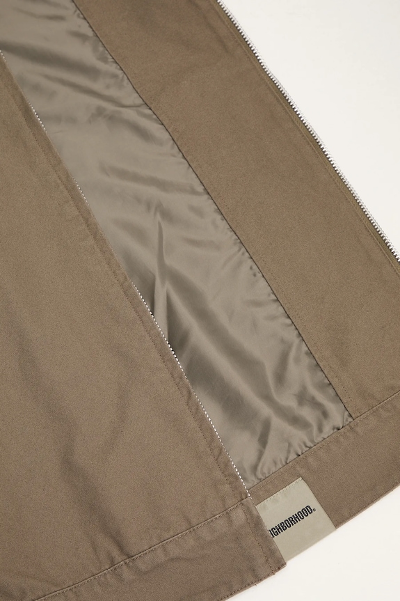 NEIGHBORHOOD kurtka bawełniana Zip Work Jacket 251TSNH.JKM02