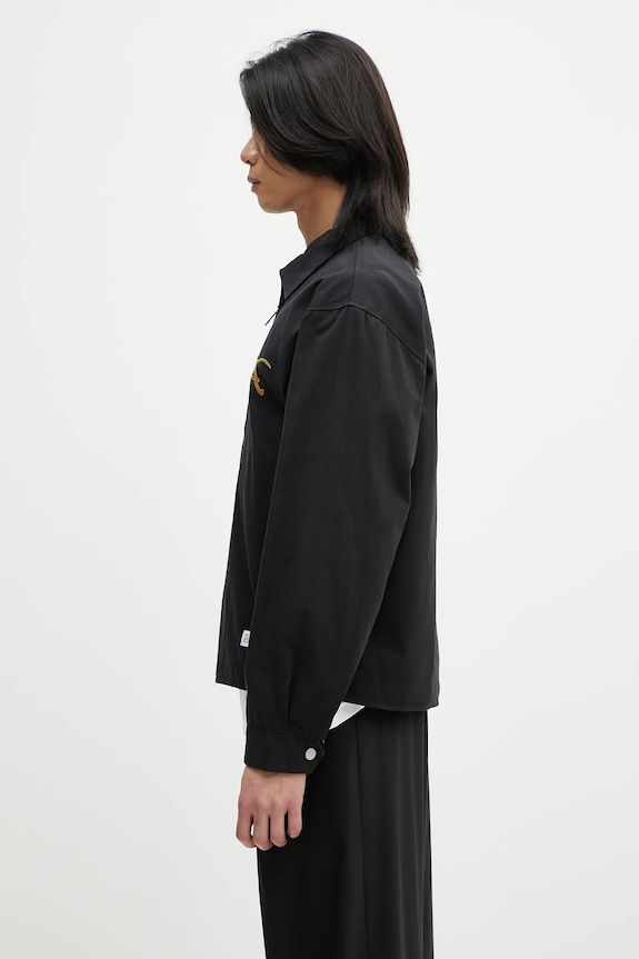 Bavlněná bunda NEIGHBORHOOD Souvenir Jacket 251UTNH.JKM03 černá SS25