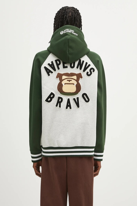 Одежда Кофта AAPE Aaper AAPSWMB382XAN зелёный