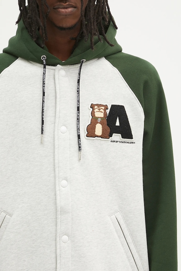 Кофта AAPE Aaper зелёный AAPSWMB382XAN