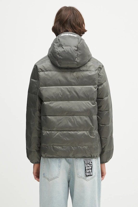Odjeća Pernata jakna AAPE Now Down AAPDNM7652XXN zelena