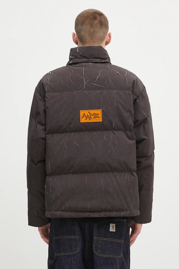 AAPE jacket Main Down AAPDNM7665XXN black