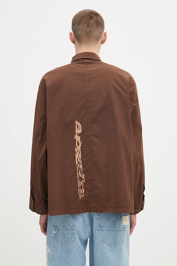 Oblečení Bunda AAPE Main Long Sleeve AAPSTM8501XXN hnědá