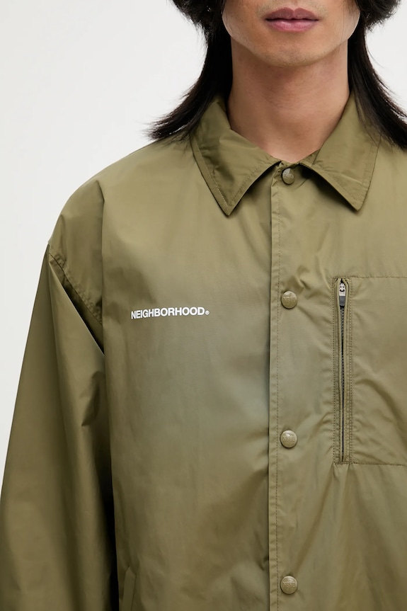 Bunda NEIGHBORHOOD WINDBREAKER zelená 251TSNH.JKM07