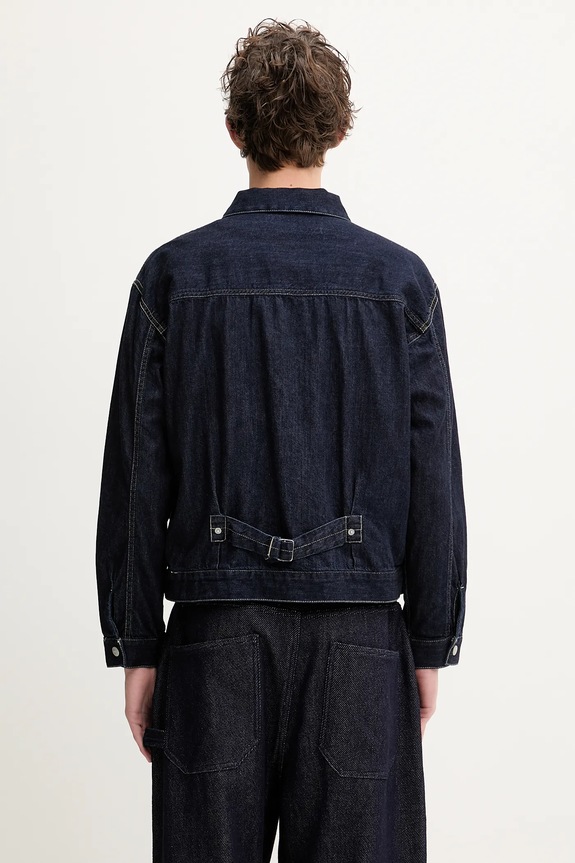 Oblečení Džínová bunda NEIGHBORHOOD WASHED LW DENIM ZIP 251SPNH.JKM01 modrá